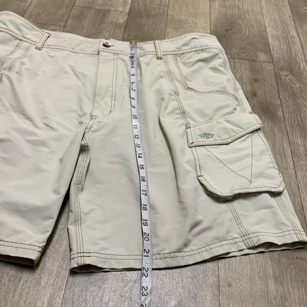 Mens AFTCO Stealth Fishing Cargo Shorts - Picture 6 of 9